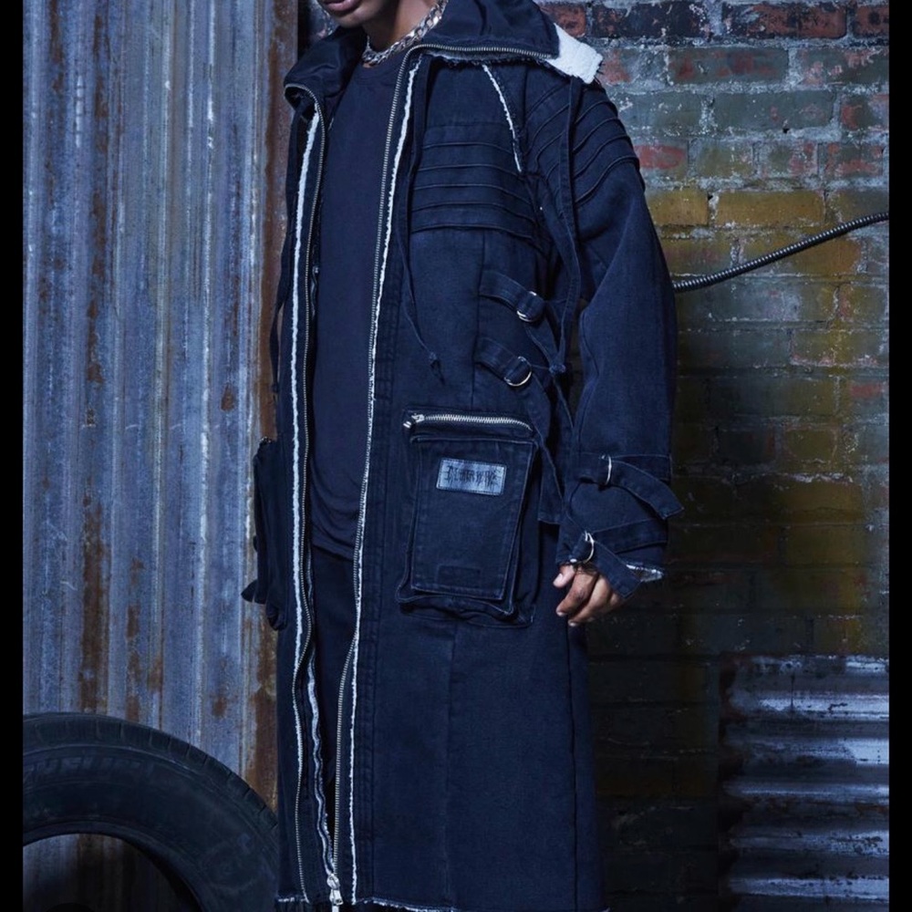 Dolls kill Darker wavs Compression Unisex Fleece Parka
